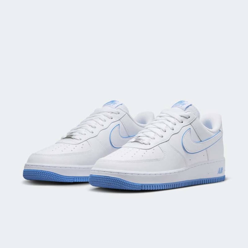 off white air force 1 university blue